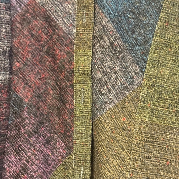 NorthStyle Patchwork Button Down Versatile Shacket SzL Multicolor New - Picture 9 of 13